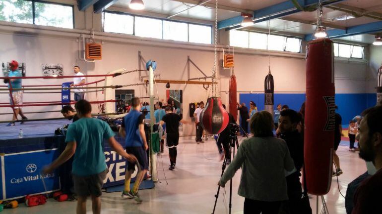 Instalaciones de la Escuela de Boxeo en Mendizorroza