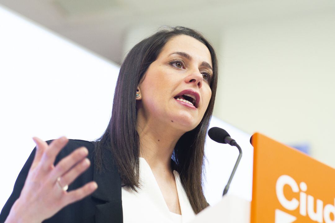 La líder de Ciudadanos, Inés Arrimadas