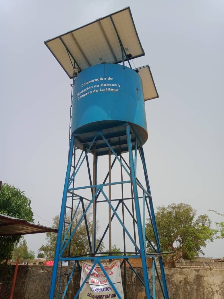 La construcción de un depósito de agua es uno de los proyectos realizados