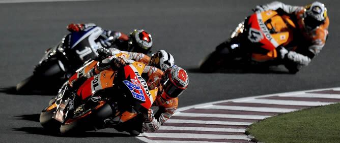 El australiano ha ganado la primera carrera del Mundial de MotoGP 2011, que se ha disputado en Qatar