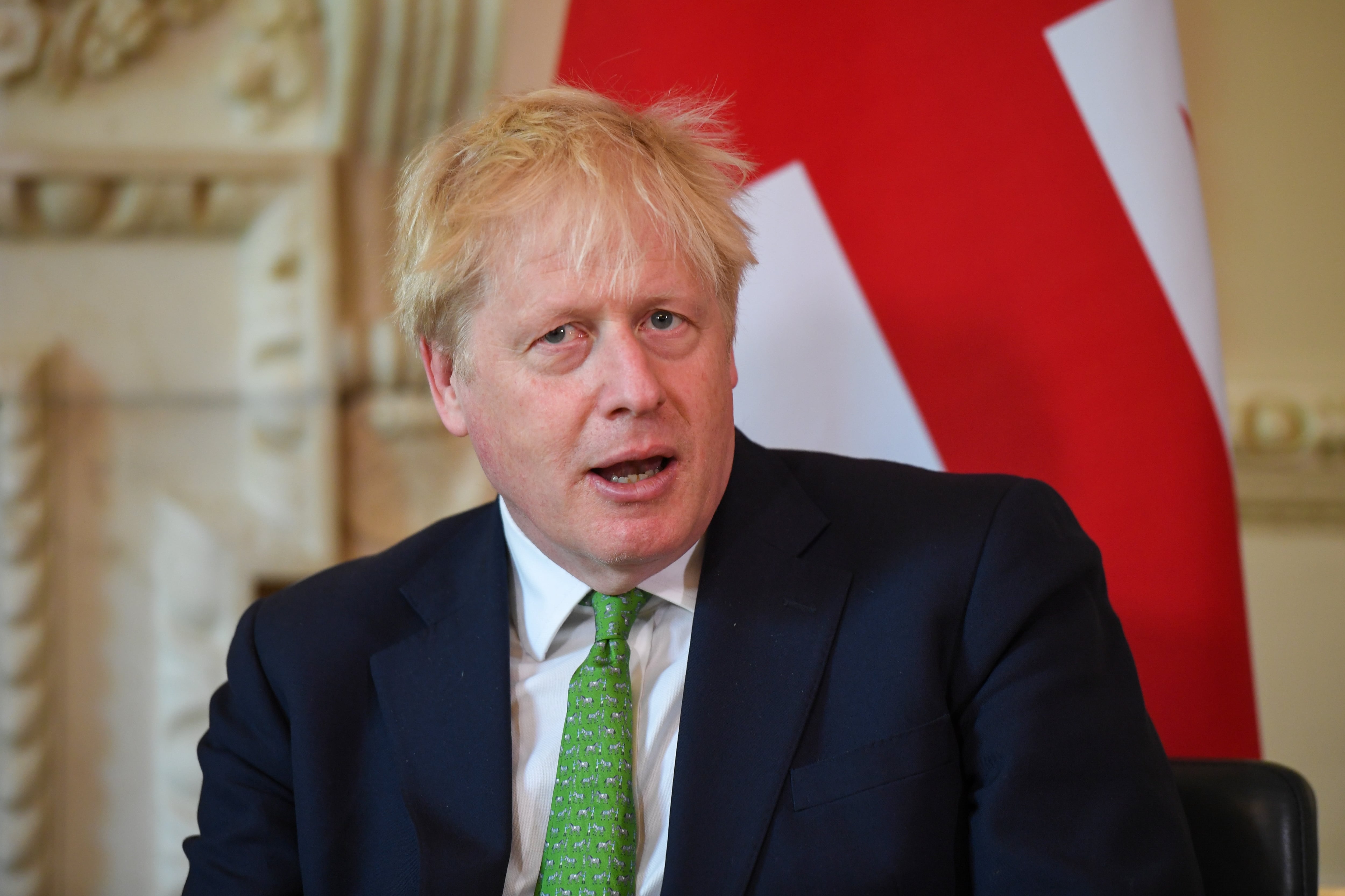 Imagen de archivo del primer ministro británico, Boris Johnson