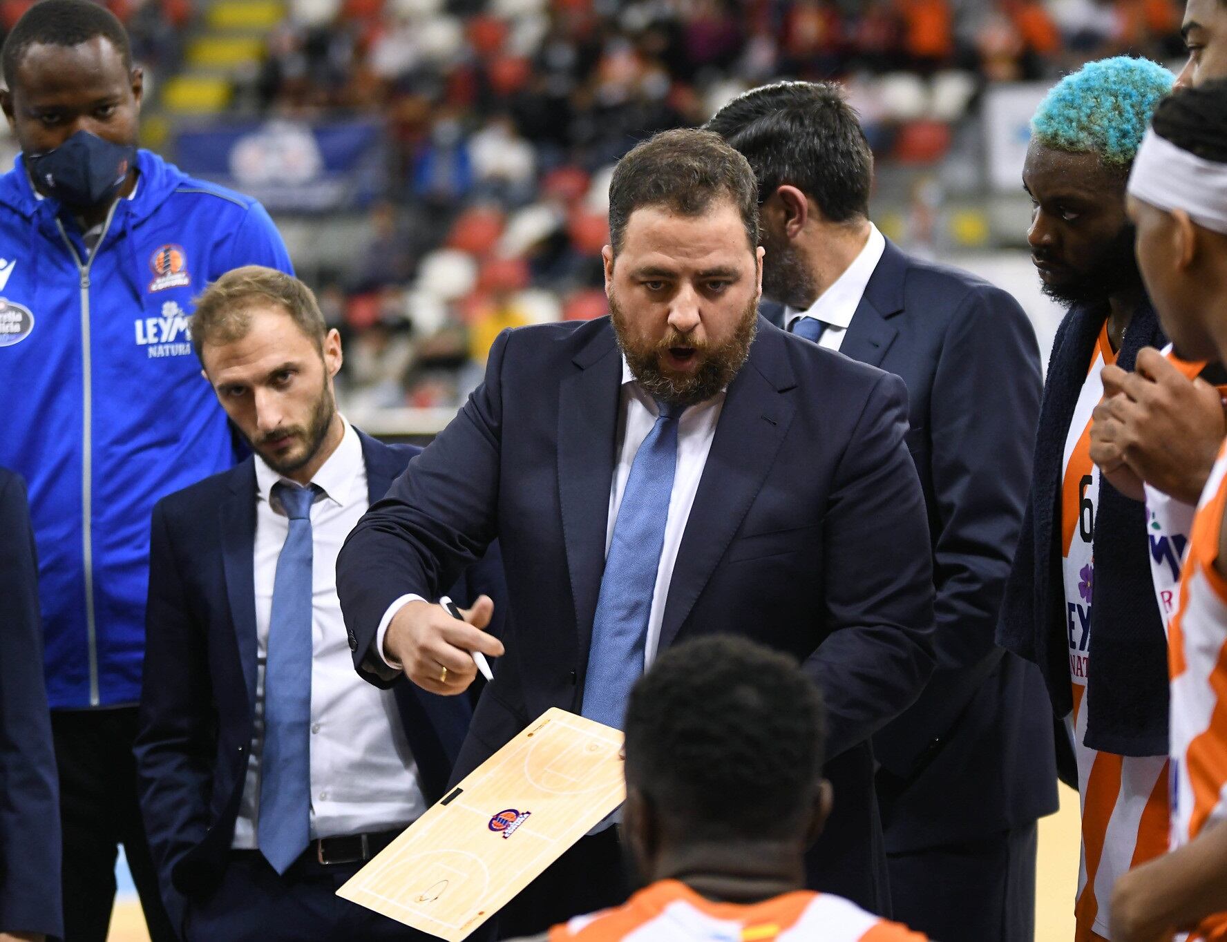 Sergio García, entrenador del Básquet Coruña