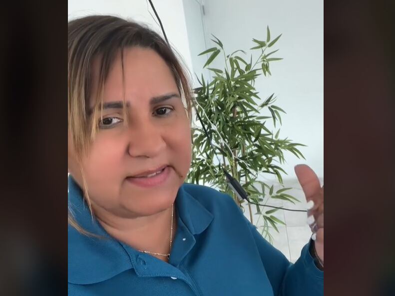 Captura de un vídeo de TikTok.