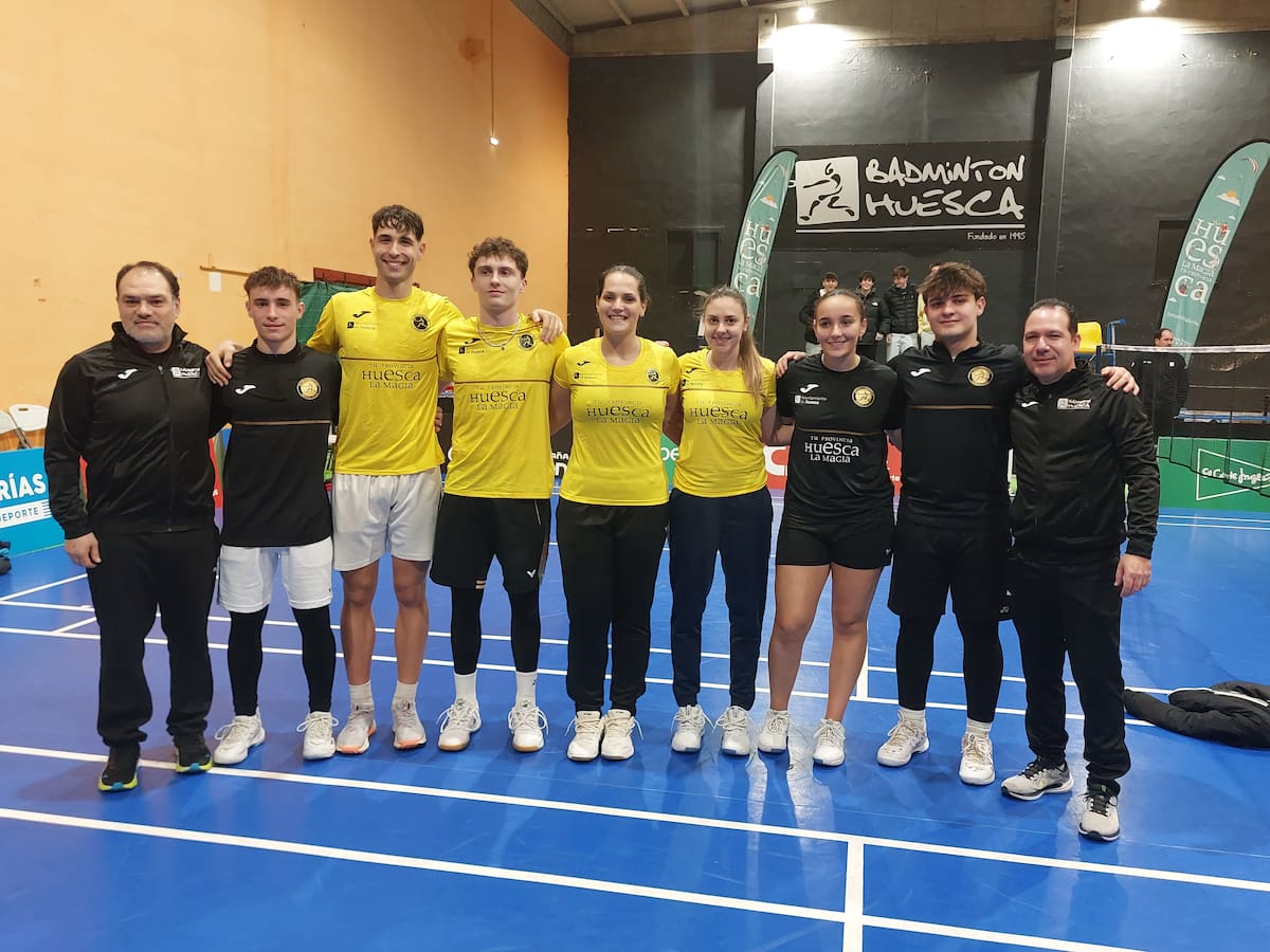 Bádminton Huesca la Magia cae por 5-2 en Pontevedra y tendrá que seguir luchando por la permanencia
