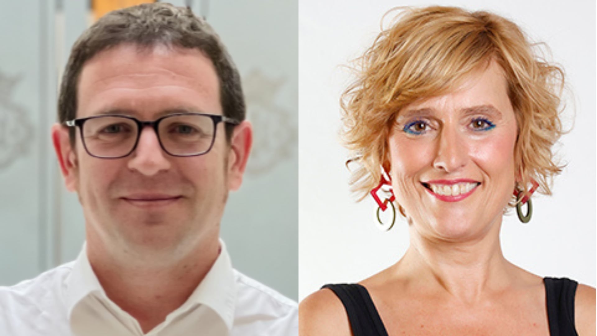 Ignasi García (izquierda) y Vero Ruiz (derecha).