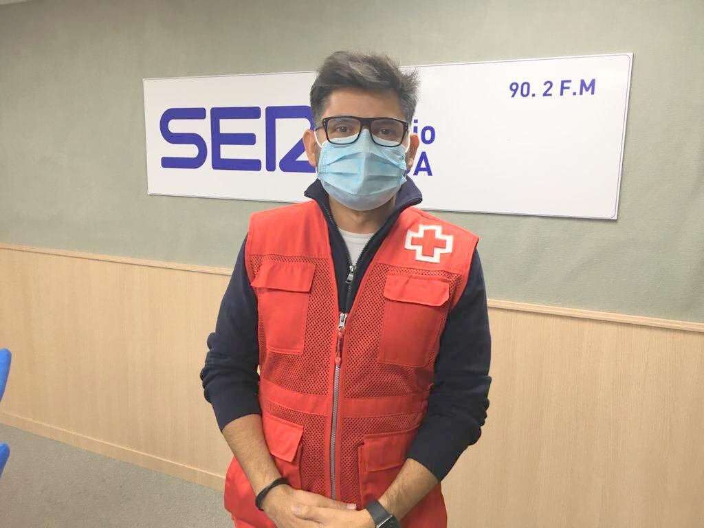 Gustavo López, vicepresidente de Cruz Roja Elda