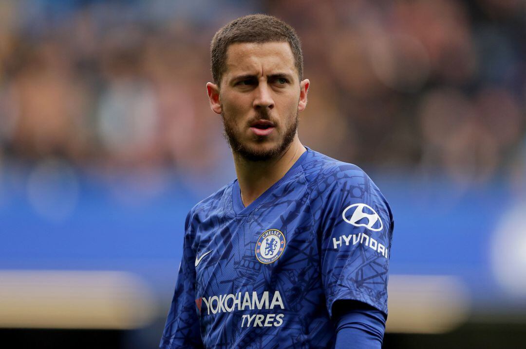 Hazard, durante el partido ante el Watford. 