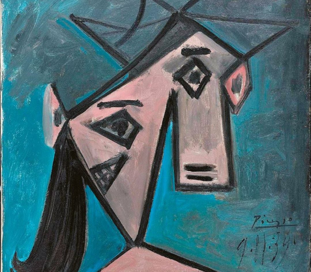 El cuadro &#039;Cabeza de mujer&#039; del pintor malagueño Pablo Picasso