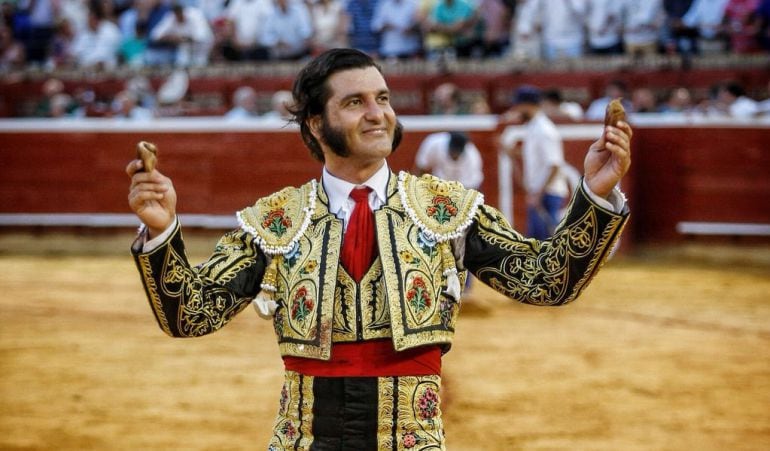 Morante en su triunfo del pasado 3 de agosto en la plaza de Huelva