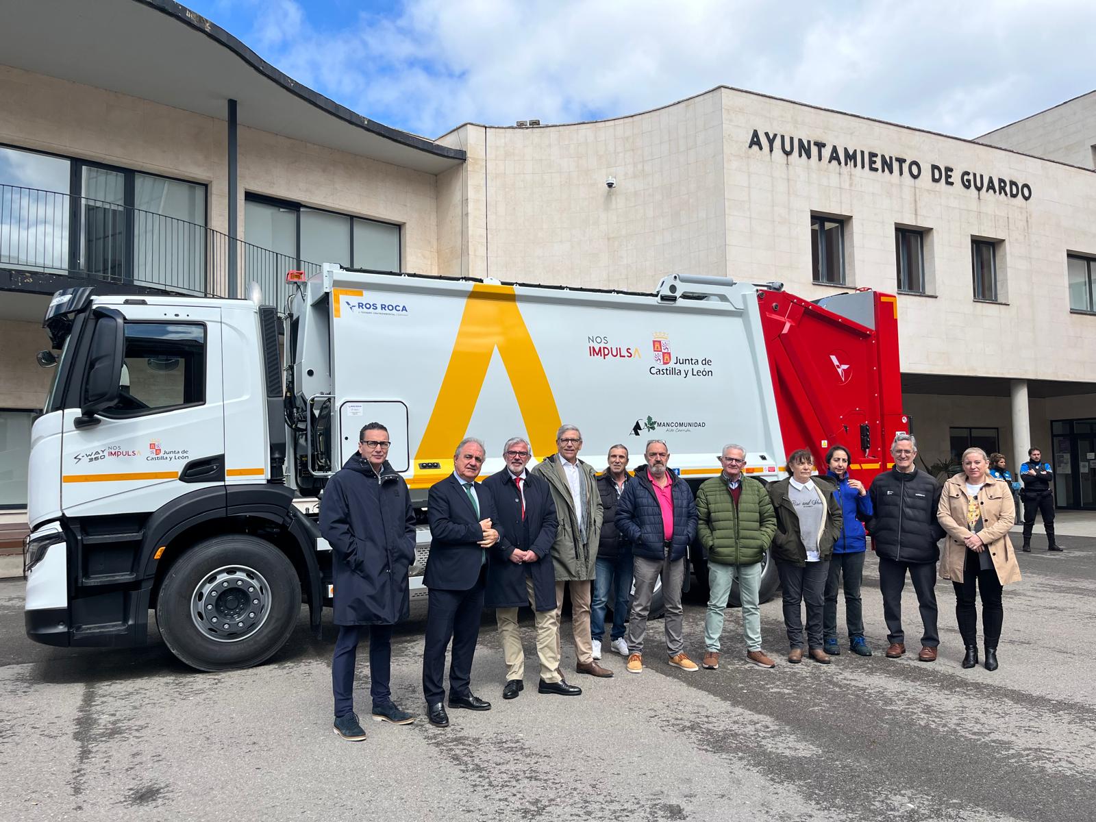 Camión que dará servicio a la zona del Alto Carrión