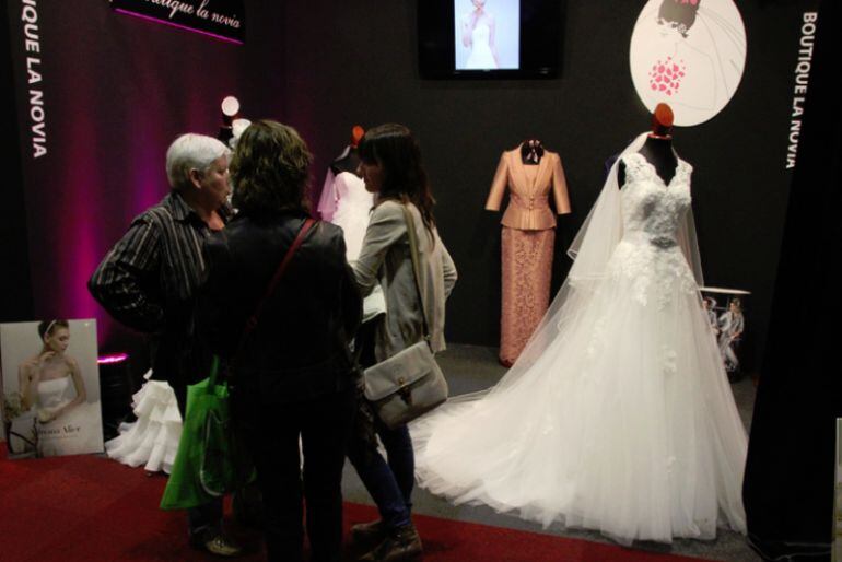 Imatge d'un expositor de l'edició del Saló de Nuvis 2013