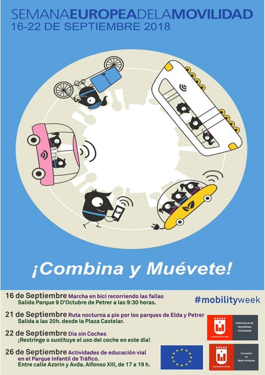 Este sábado se celebra el Día Europeo Sin Coche