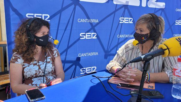 María Gutiérrez y Esther Bolado.