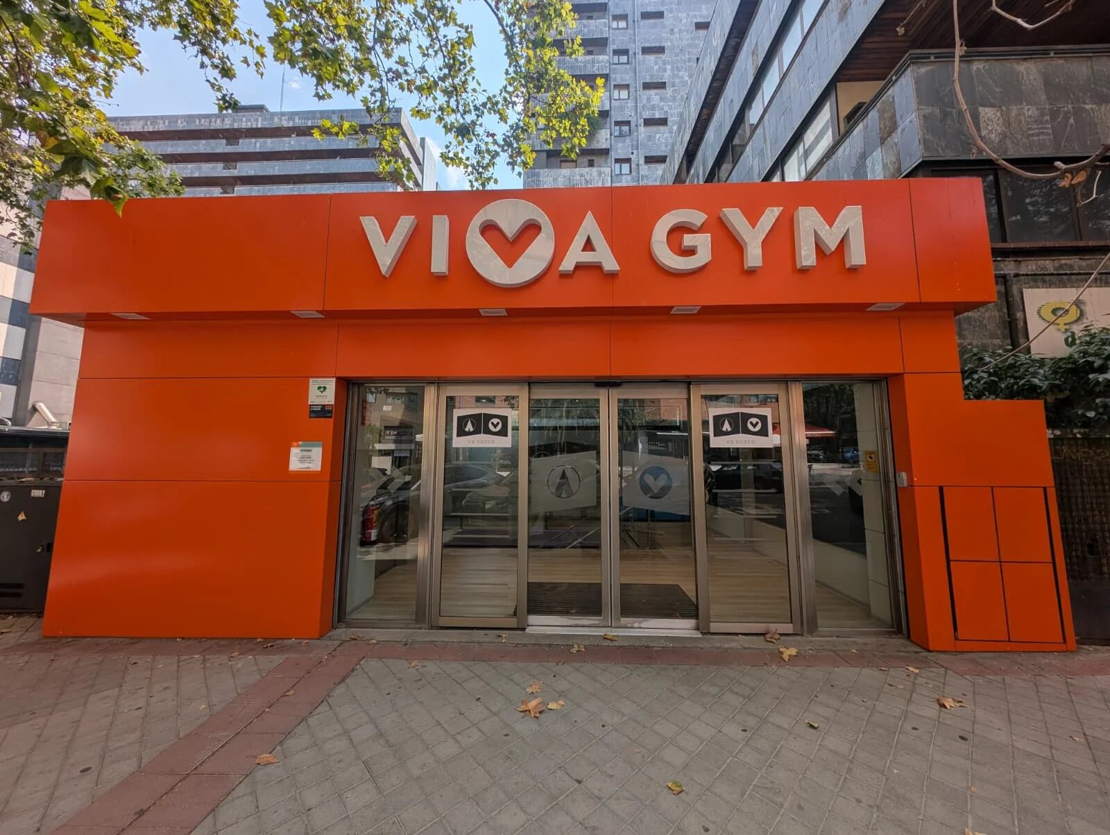 Uno de los gimnasio de VivaGym