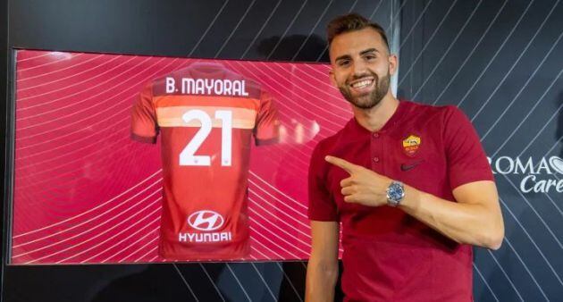 Borja Mayoral, nuevo jugador de la Roma