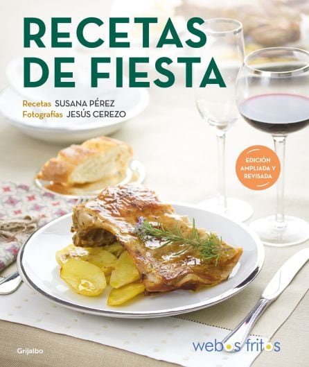 Portada del libro &#039;Recetas de fiestas&#039;.