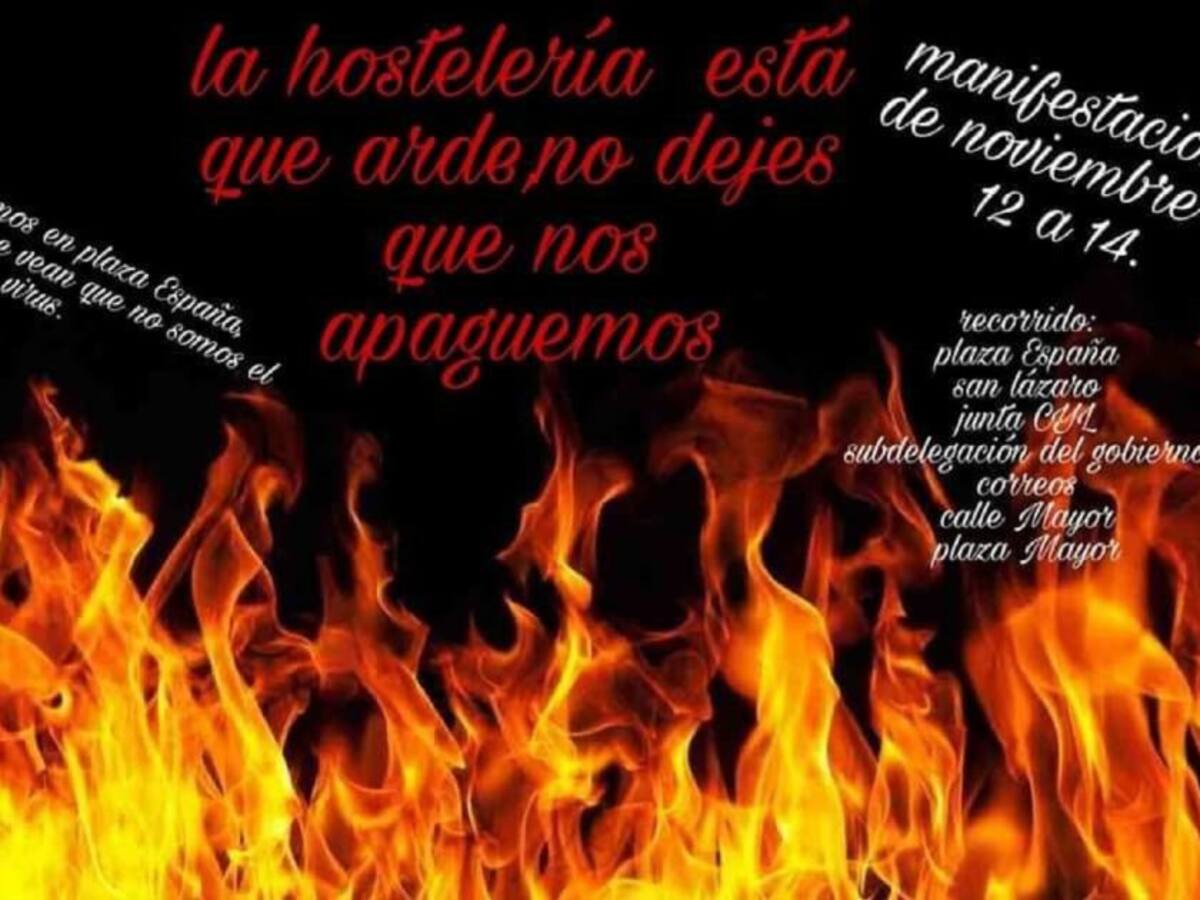 Los hosteleros de Palencia se manifestarán el 3 de noviembre