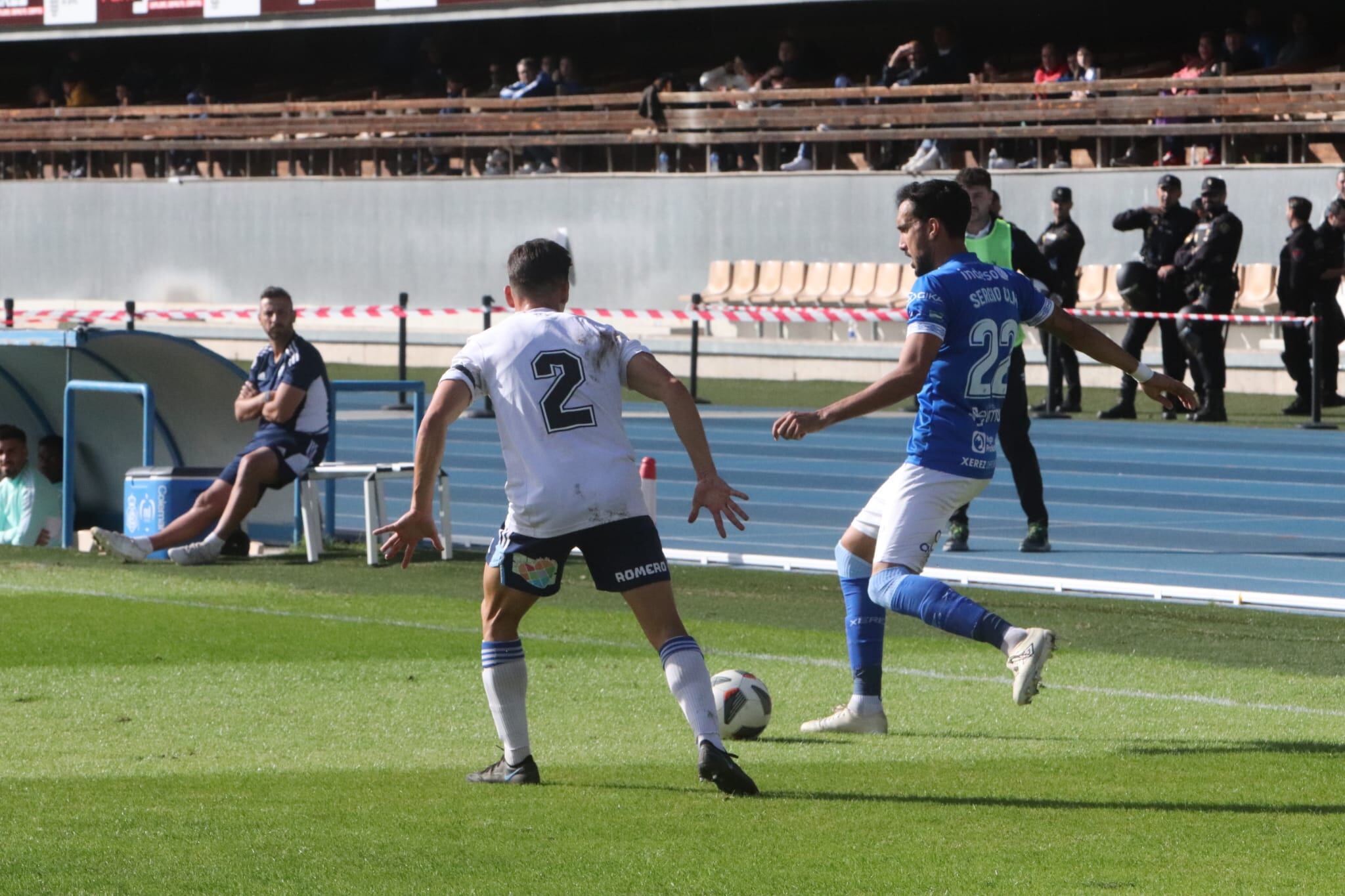 Partido del Xerez DFC ante el Recre