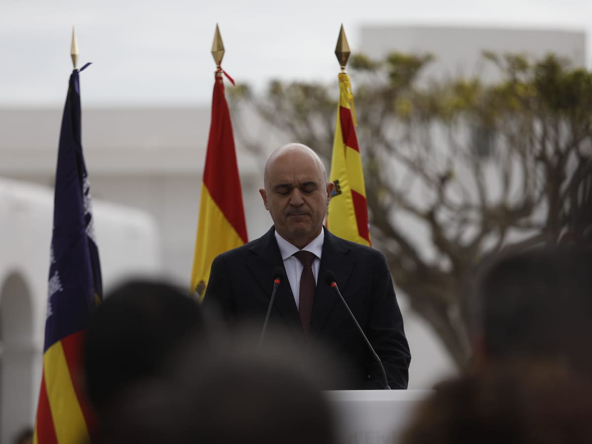 La vivienda centra el discurso del presidente de Ibiza en el Día de Baleares