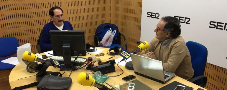 Los Toros desde Radio Murcia. En la imagen, Manuel Molés y Ángel Calamardo