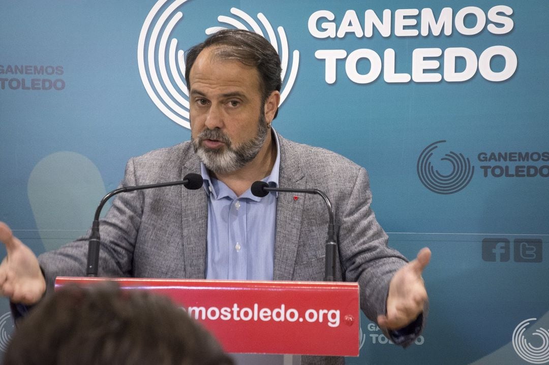 Javier Mateo, portavoz de Ganemos Toledo