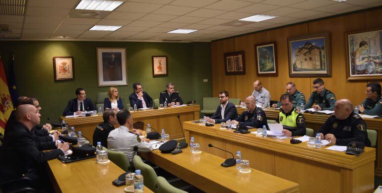 Junta de Seguridad Local celebrada en Petrer