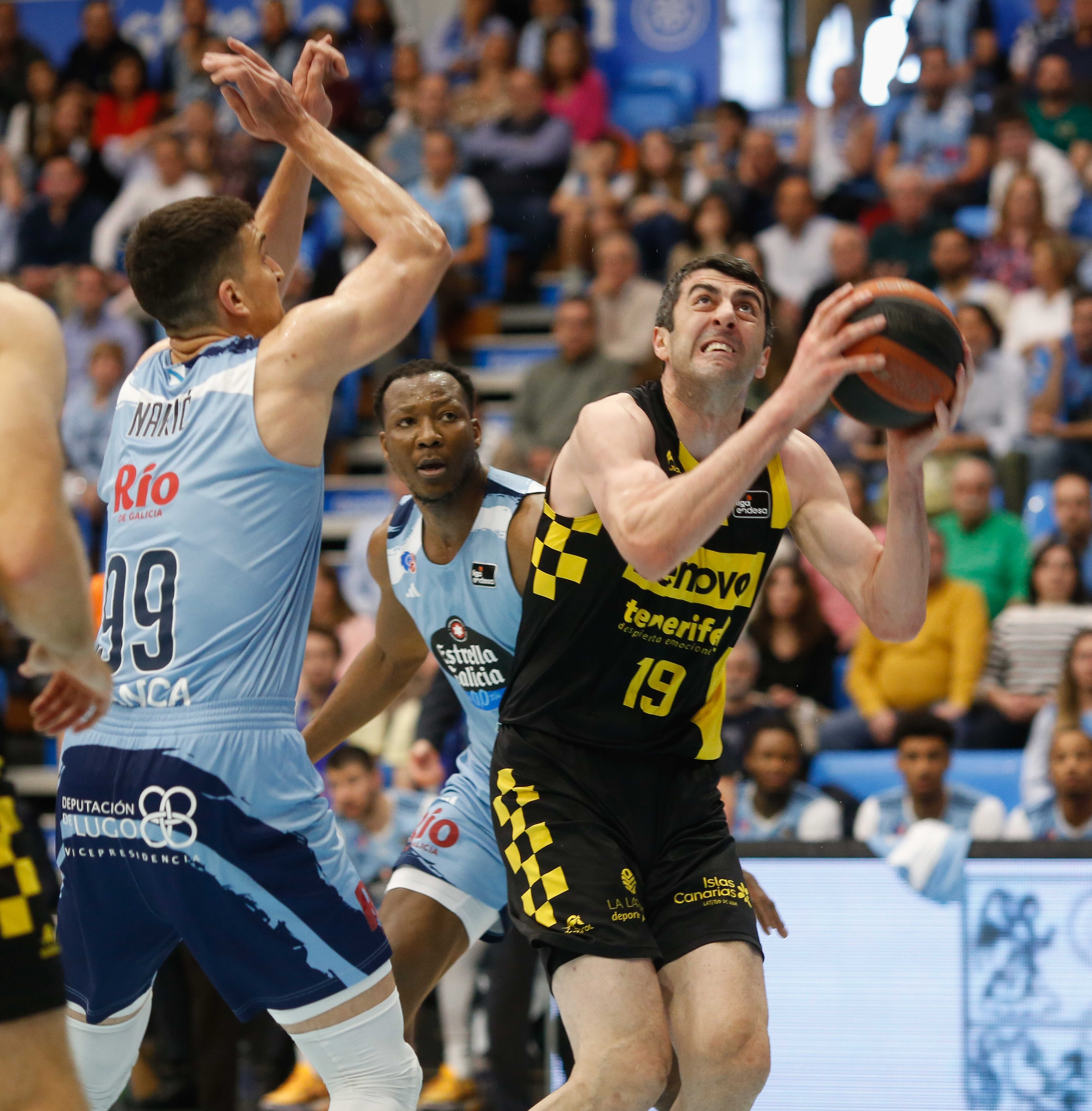 Lugo. Liga Endesa ACB. Pazo Provincial dos Deportes. Jornada 32. CB Río Breogán - Lenovo Tenerife. Fotos:Carlos Castro/ACB Photo