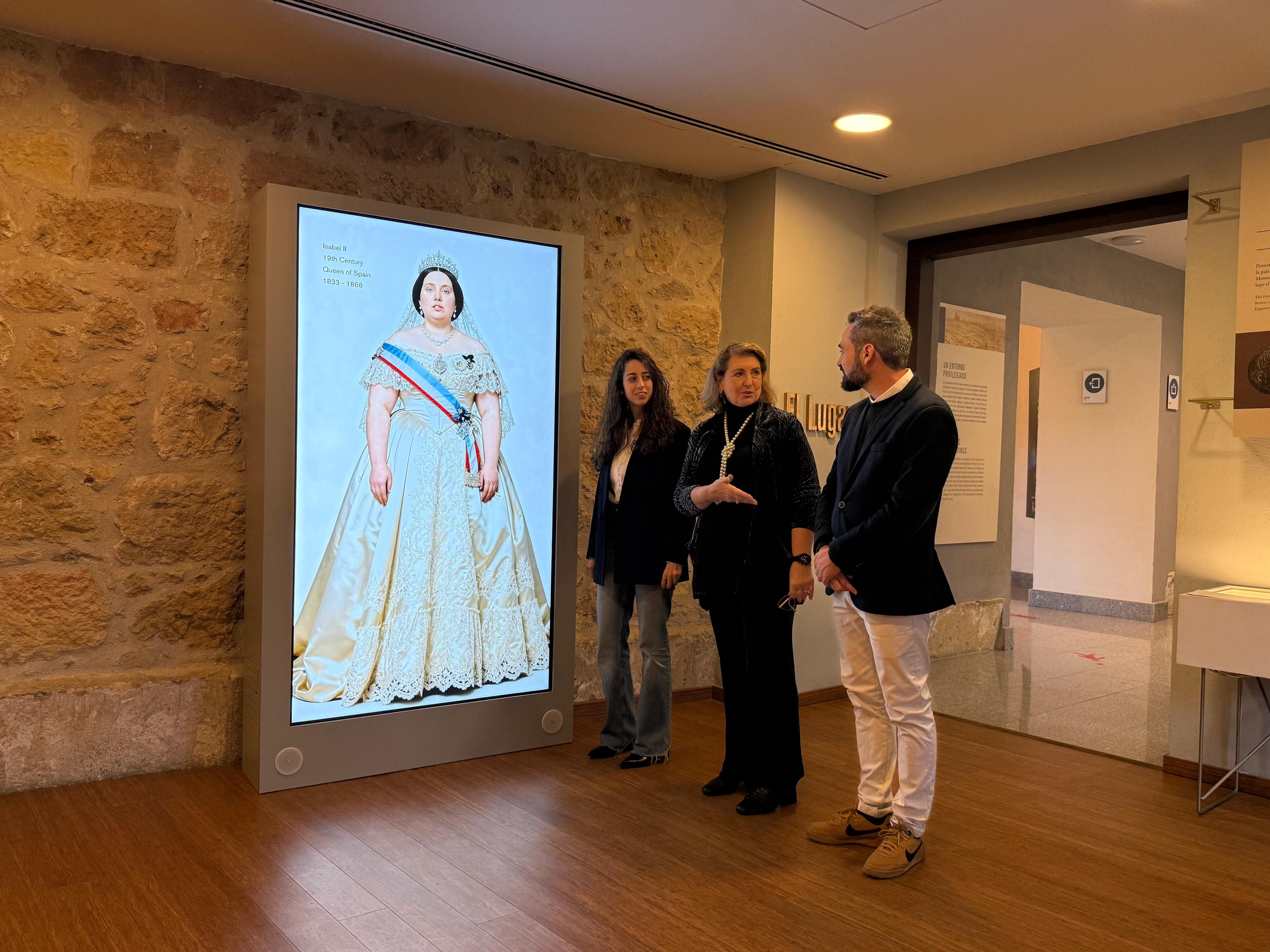 Avatar de Isabel II en la Real Casa de la Moneda de Segovia