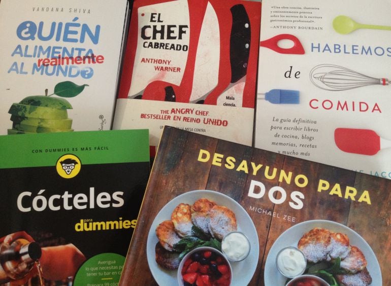 Libros de cocina para todos los gustos.