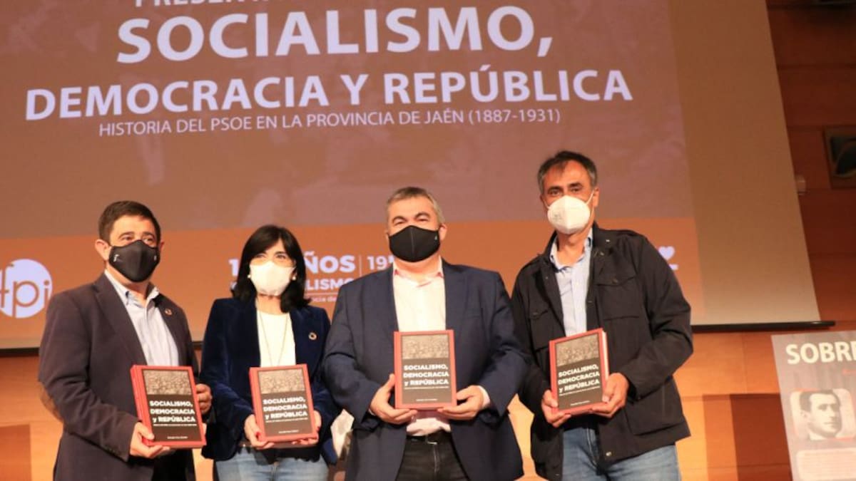 El primer volumen de la trilogía de la historia del PSOE de Jaén se presenta en el Día del Libro