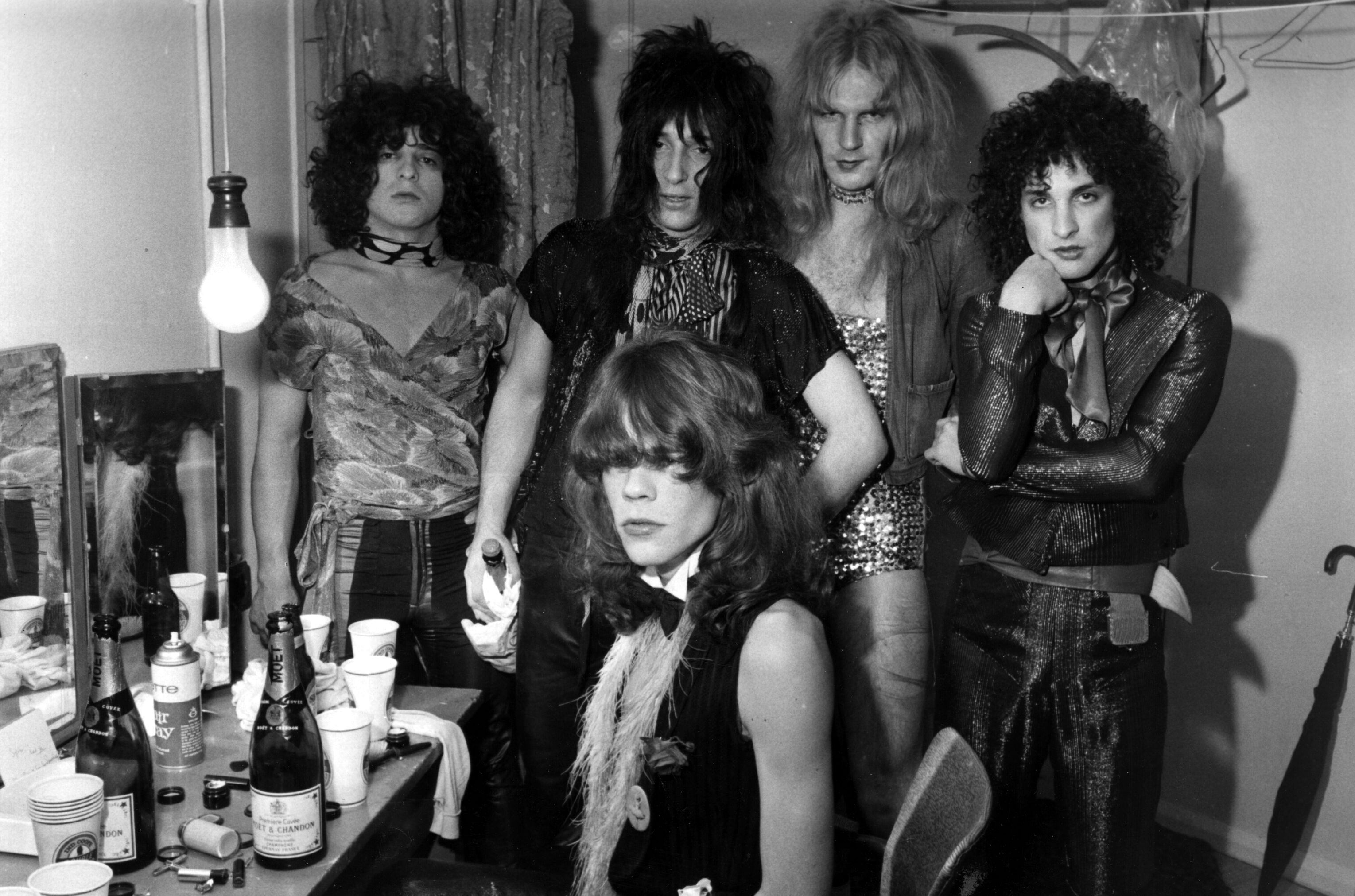 David Johanson, Billy Murcia, Johnny Thunders, Arthur Kane Y Sylvain Sylvain,