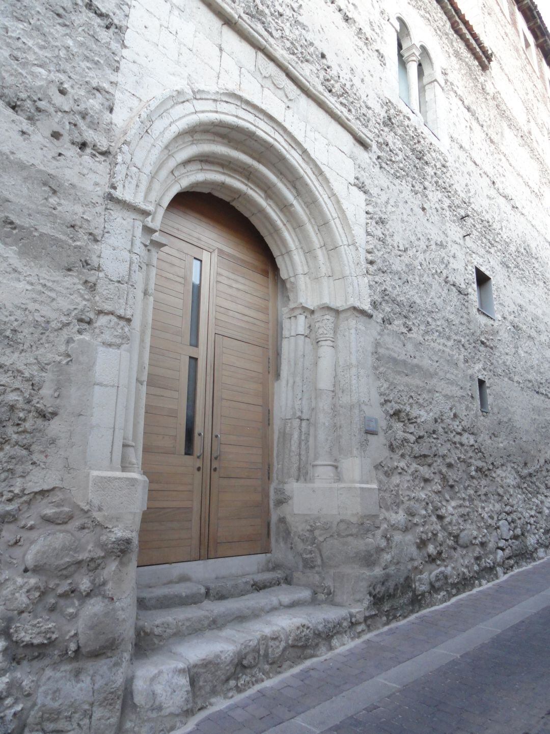 Exterior del Paladio Pedro I de Cuéllar