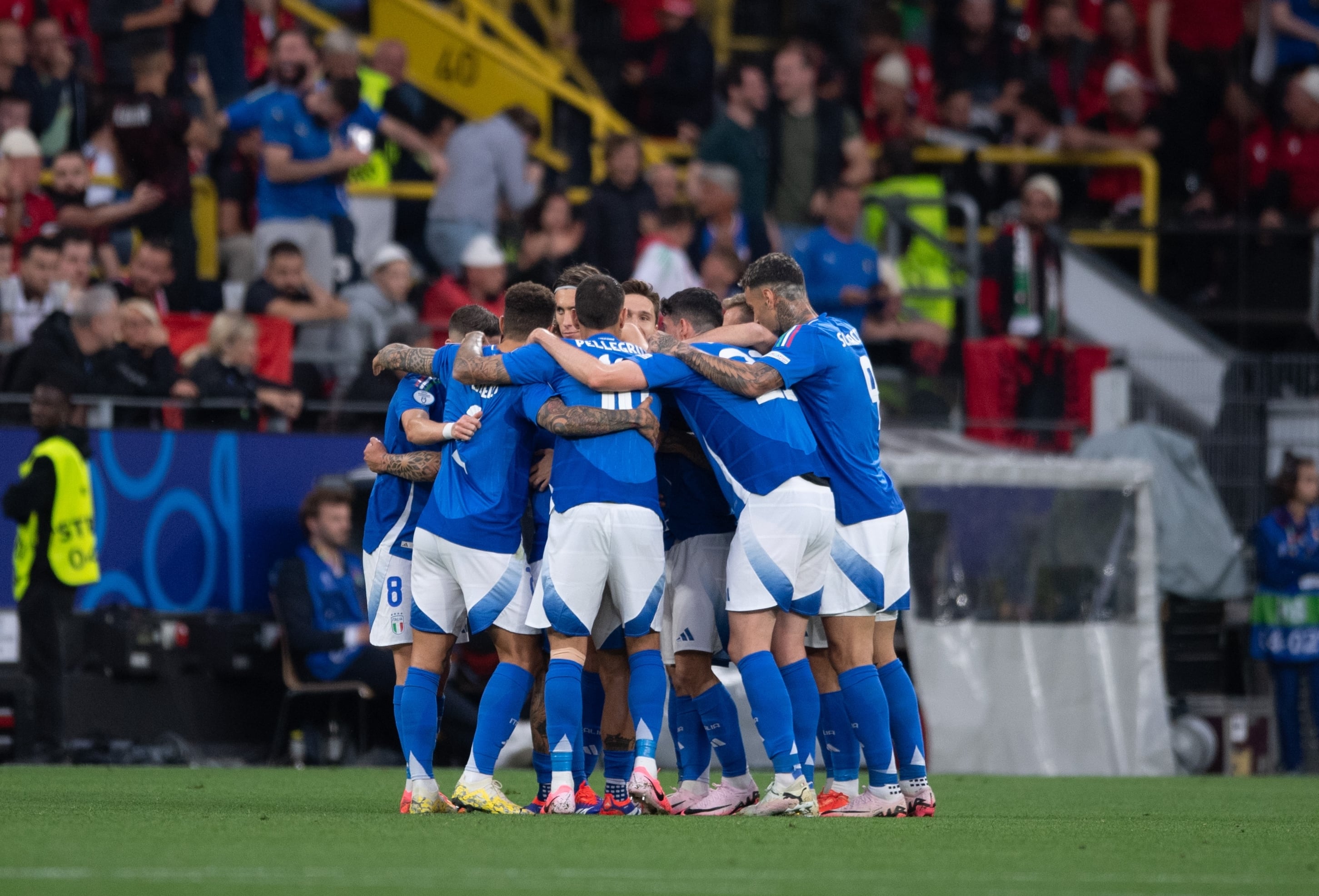 La Selección Italiana dominó en su debut en la Eurocopa 2024