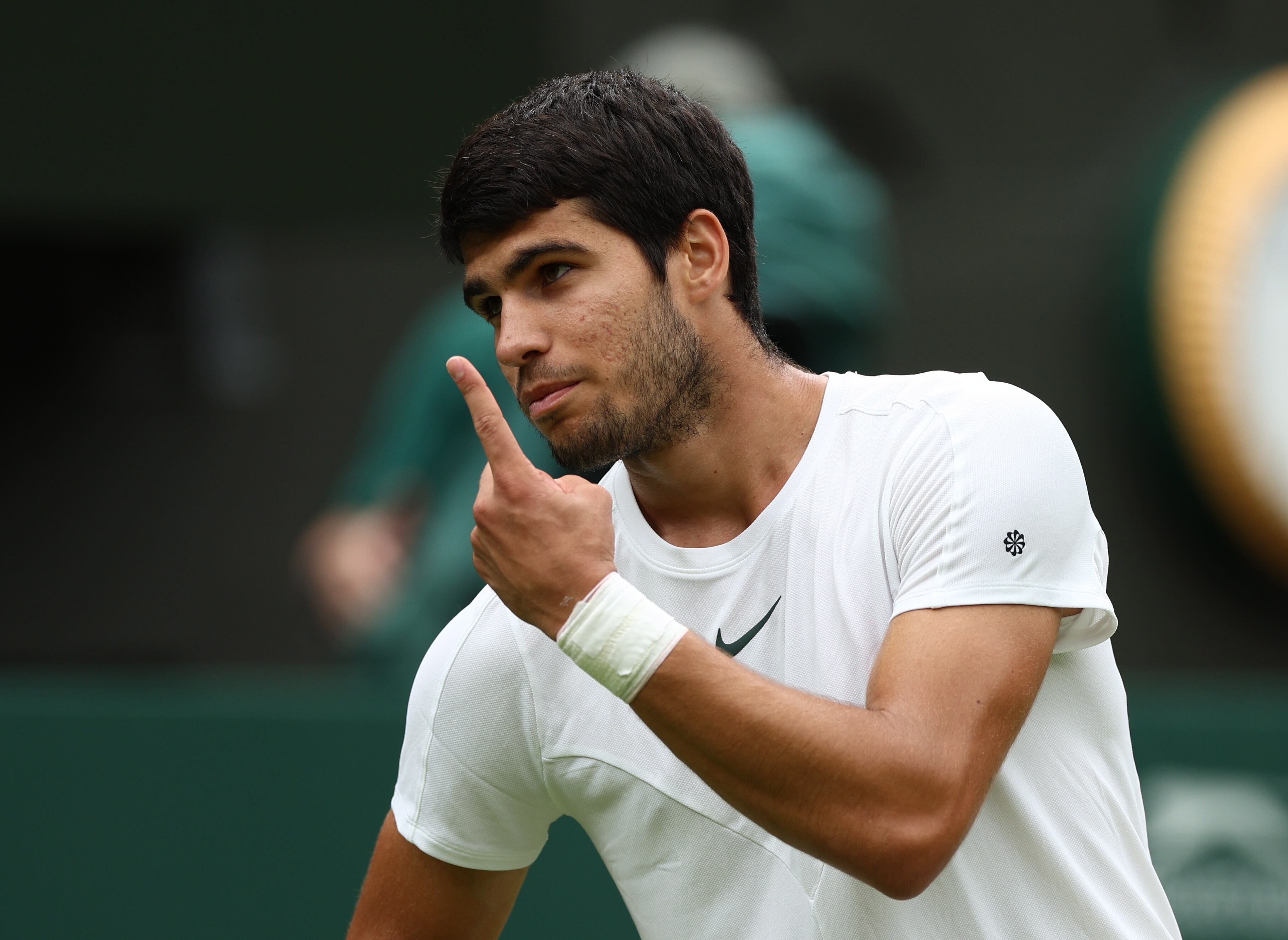 Carlos Alcaraz durante Wimbledon 2023 (Tenis, España, Reino Unido) EFE/EPA/ADAM VAUGHAN EDITORIAL USE ONLY