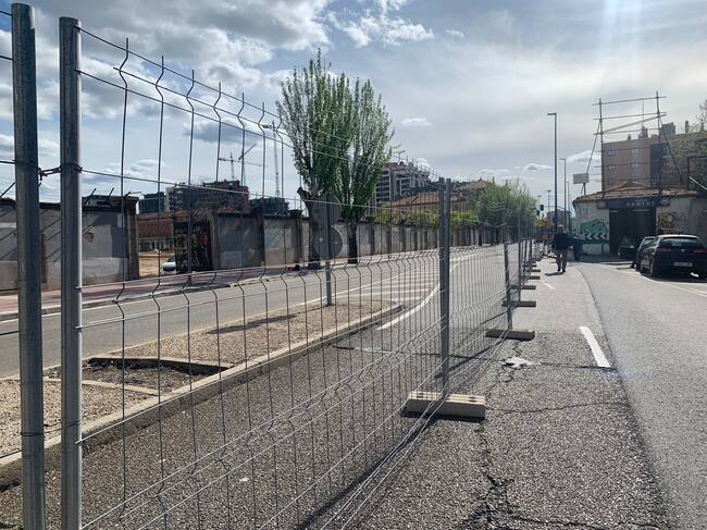 Obras en el Paseo Farnesio | Cadena SER