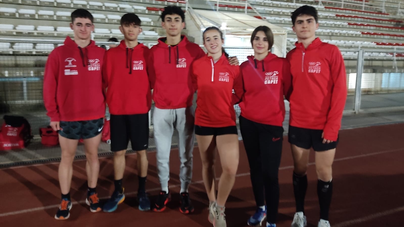 Atletas del C. A. Petrer CAPET al Campeonato de España