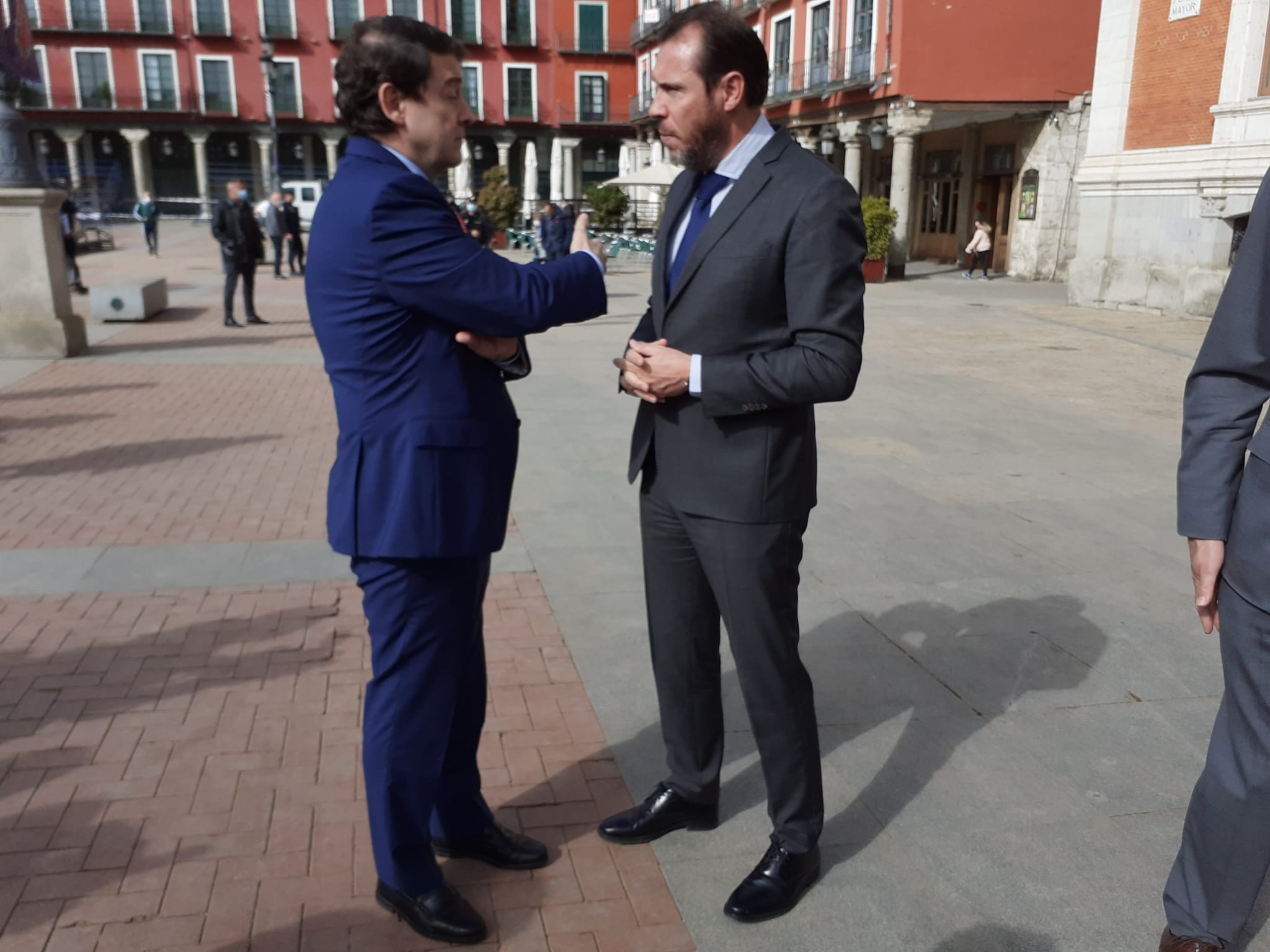 Alfonso Fernández Mañueco y Óscar Puente en una imagen de archivo