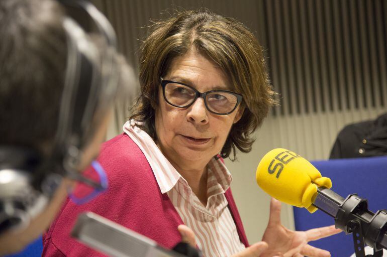 Inés Sabanés, delegada de Medio Ambiente del Ayuntamiento de Madrid, en una entrevista en La Ventana de Madrid.