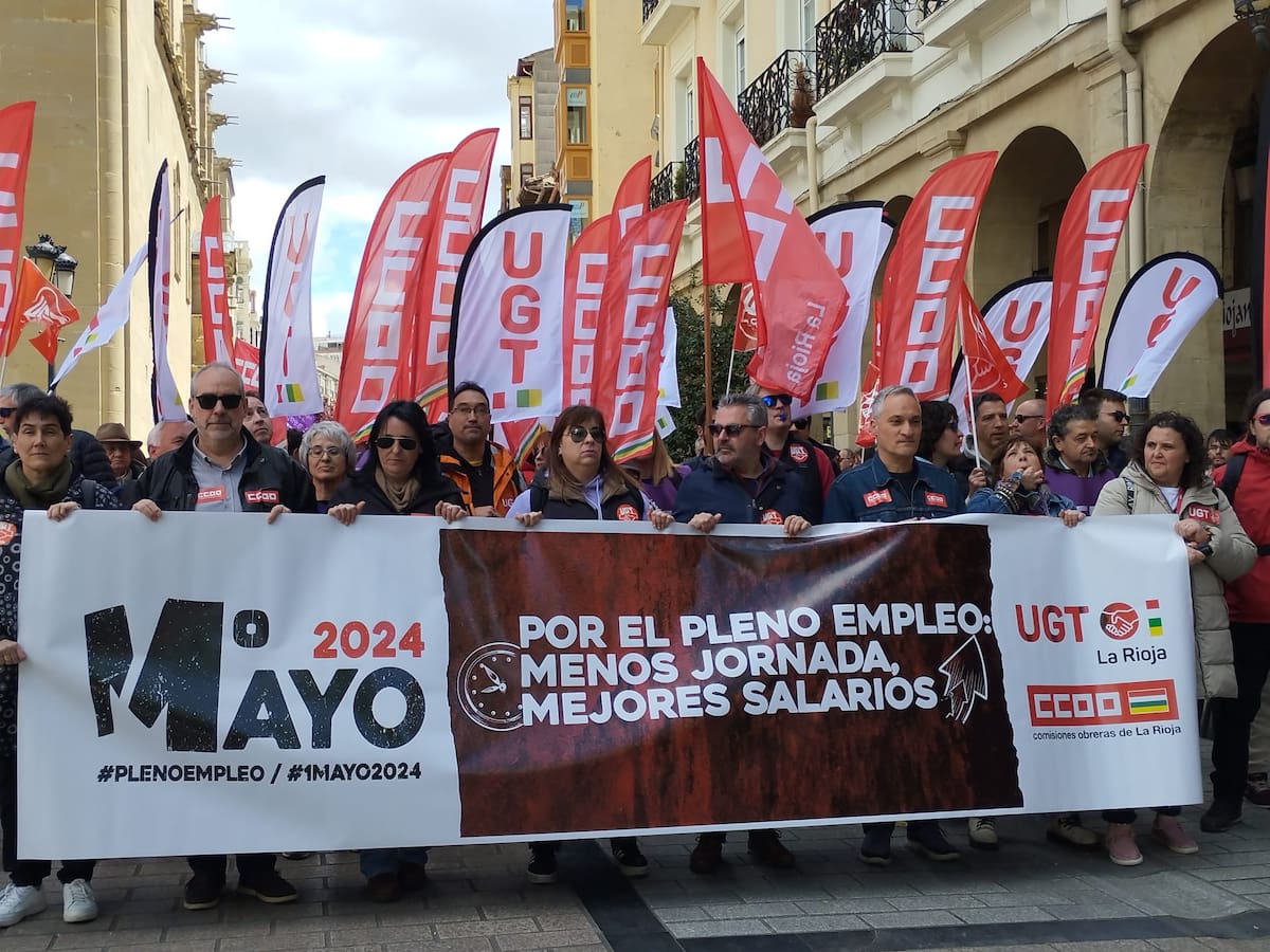A UGT y CCOO les "sobran los motivos" para salir a la calle el Primero de Mayo