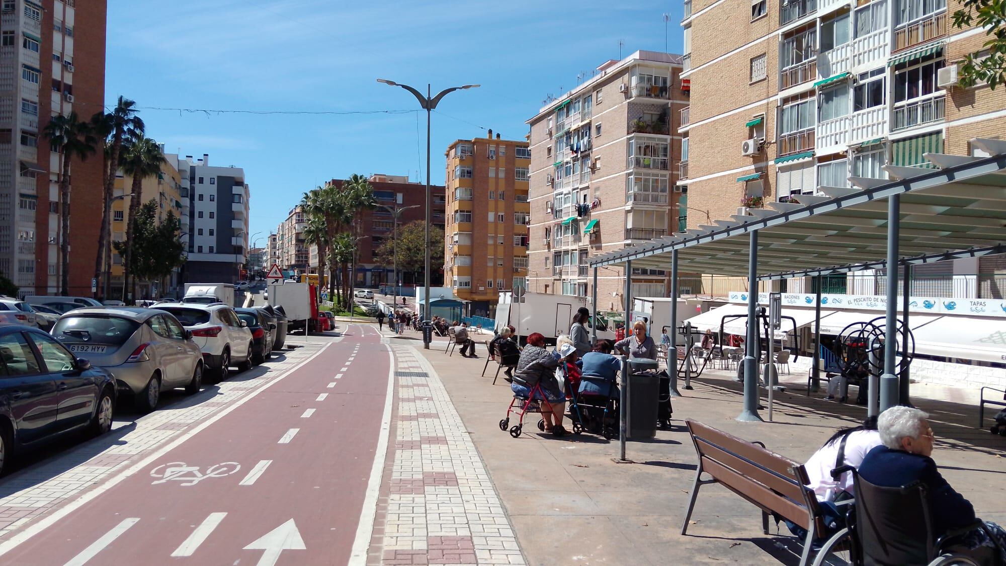 Algunas de las calles de la barriada