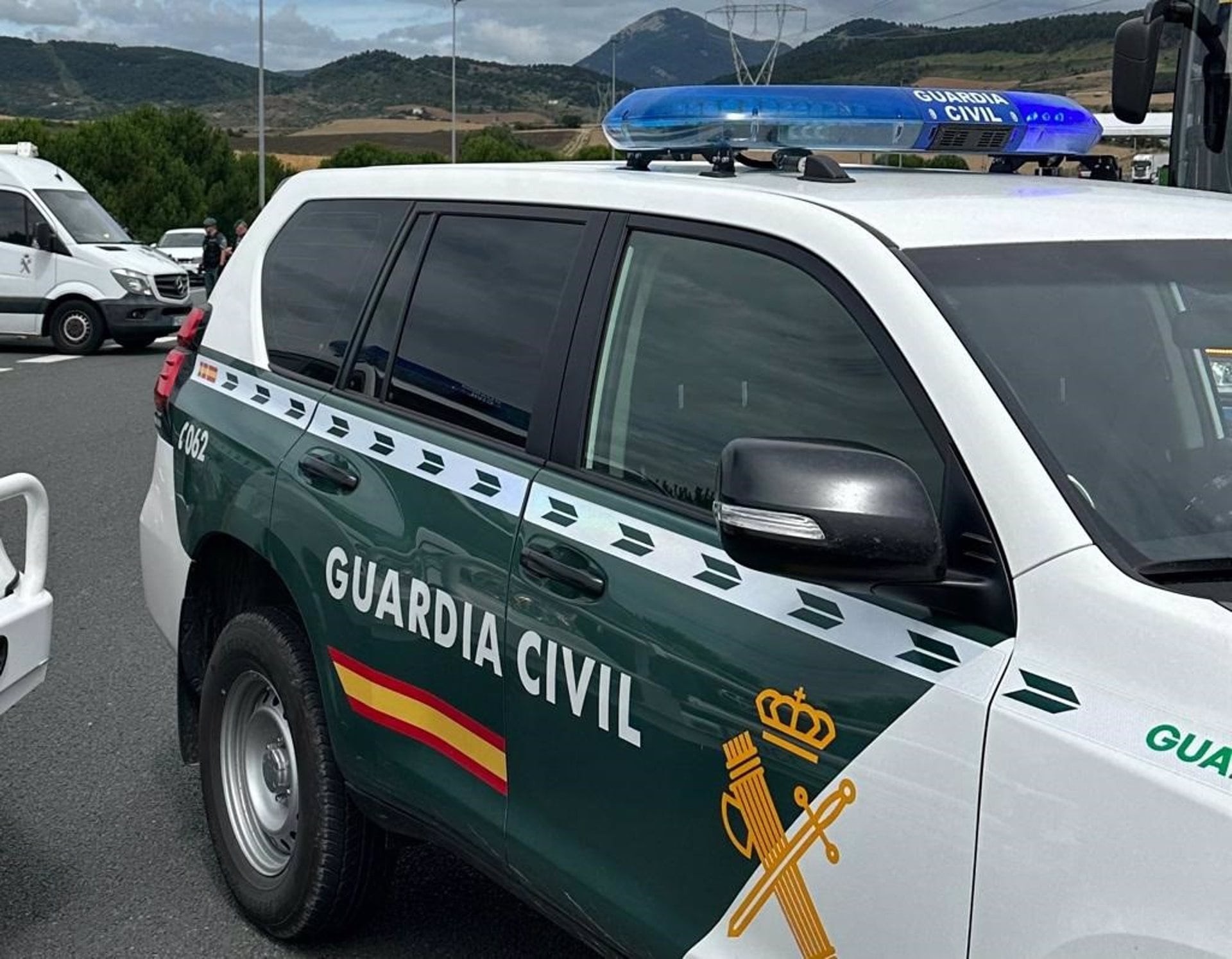 Un vehículo de la Guardia Civil en una imagen de archivo