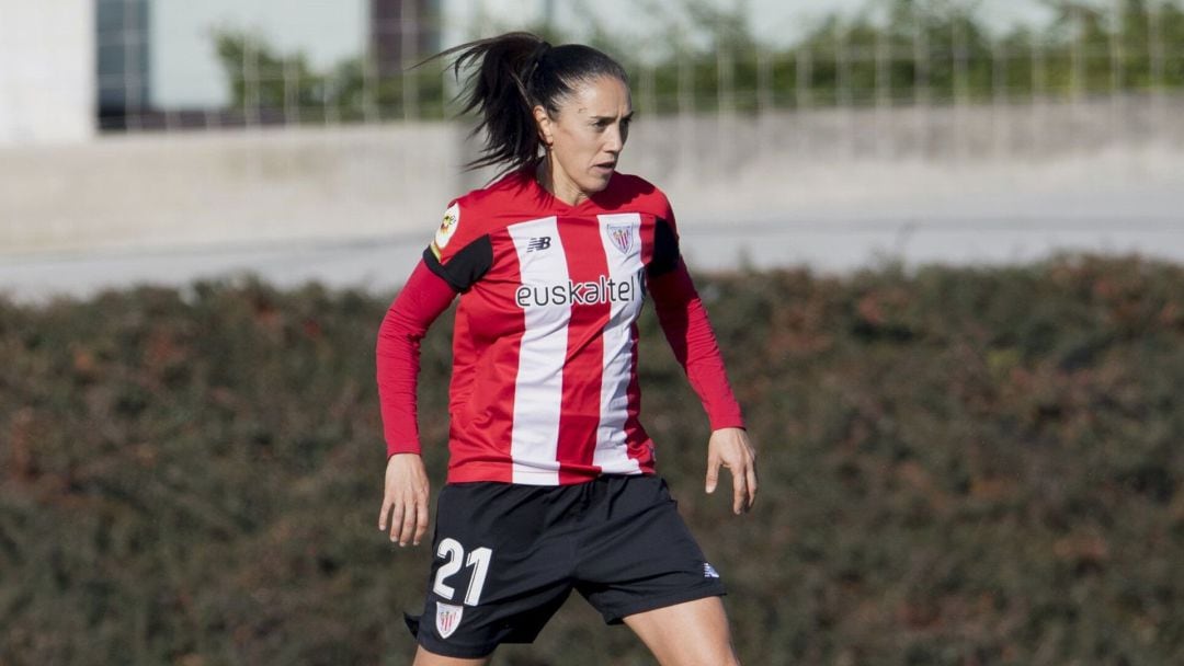 La jugadora del Athletic Club Vanesa Gimbert