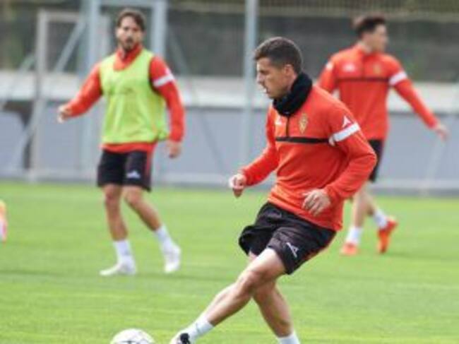 La plantilla continúa preparando el partido contra el Numancia