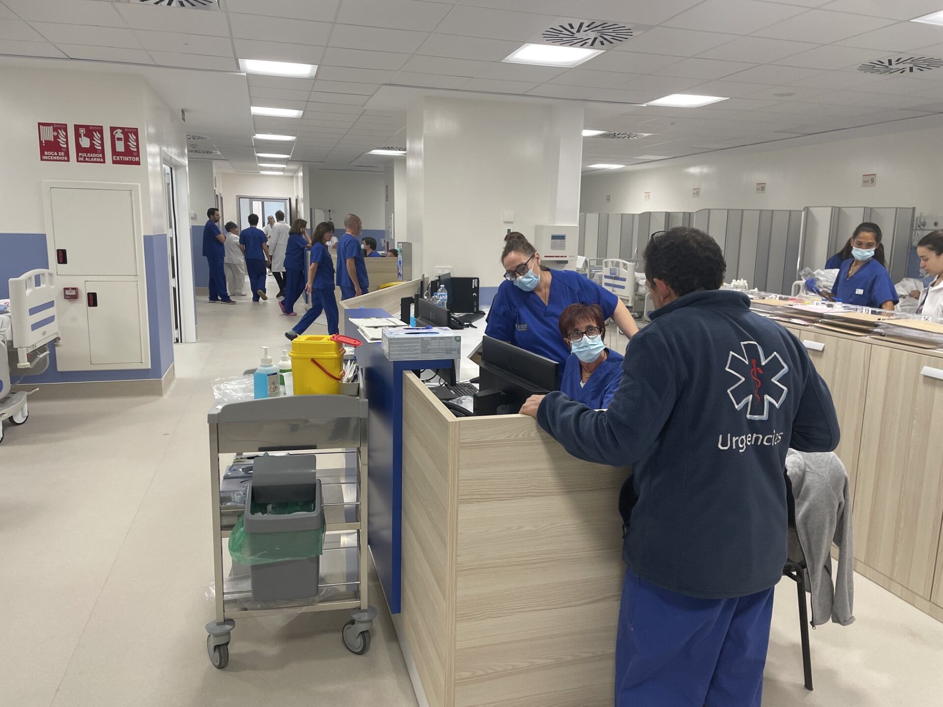 Apertura obras Urgencias dell Hospital de Sant Joan d´Alacant