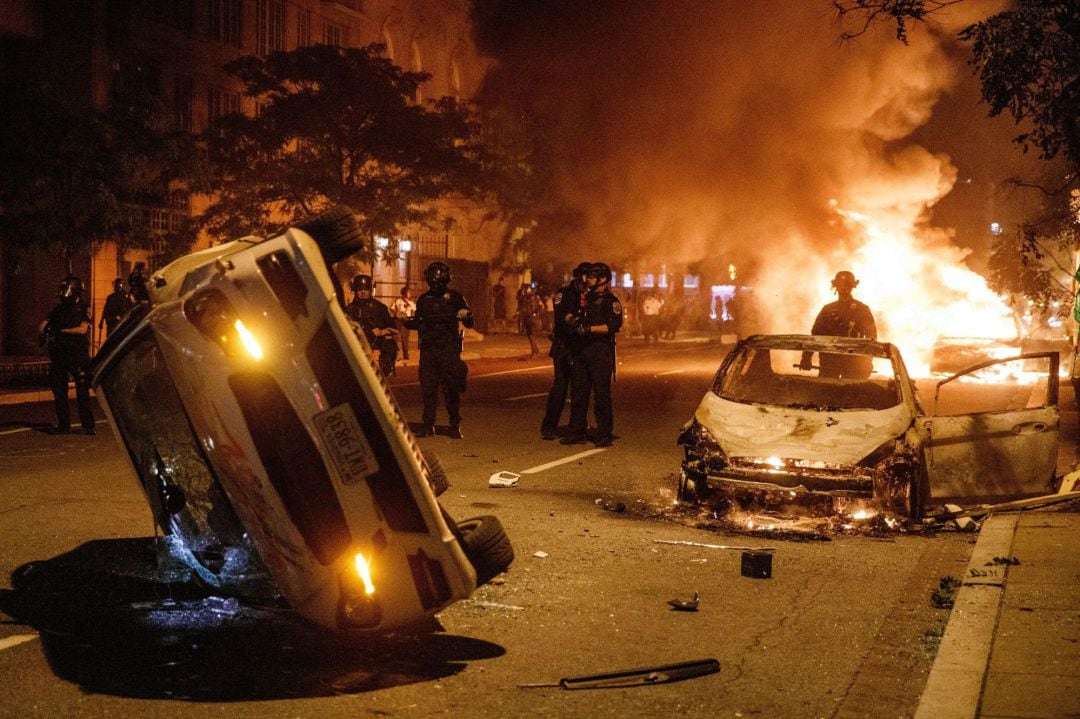 Protestas en Washington por la muerte de George Floyd