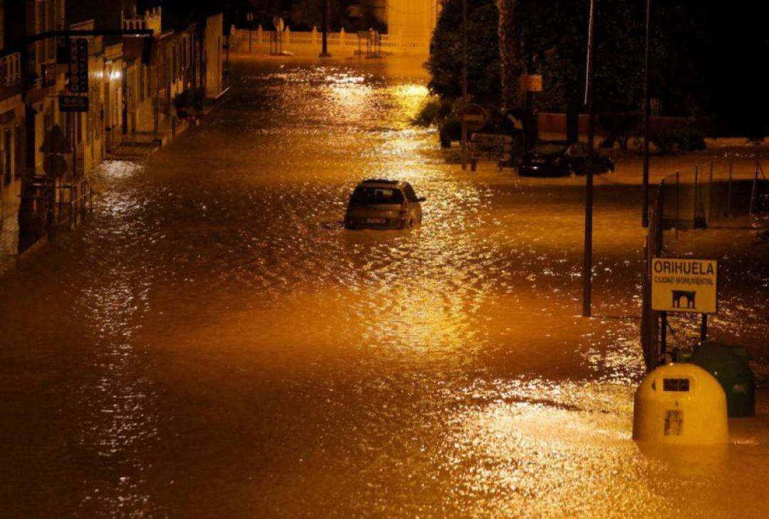 Últimas inundaciones en Orihuela (archivo)