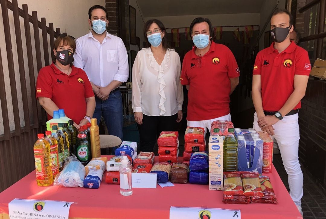 Recogida solidaria de alimentos en Pozuelo 
 