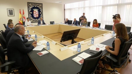 Junta de Portavoces en las Cortes de Castilla y León (31 Jul 2019)