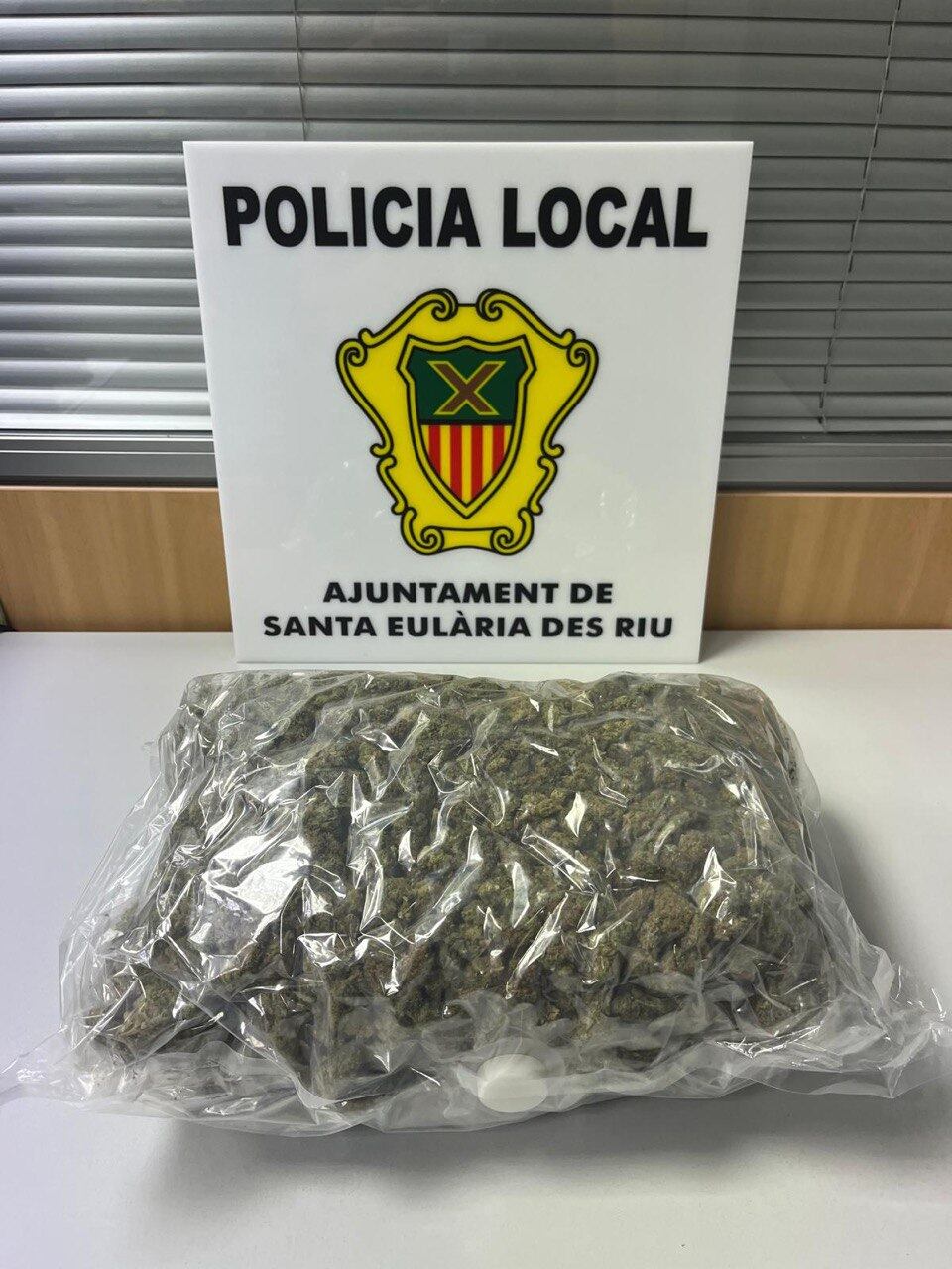 Droga incautada en santa Eulària