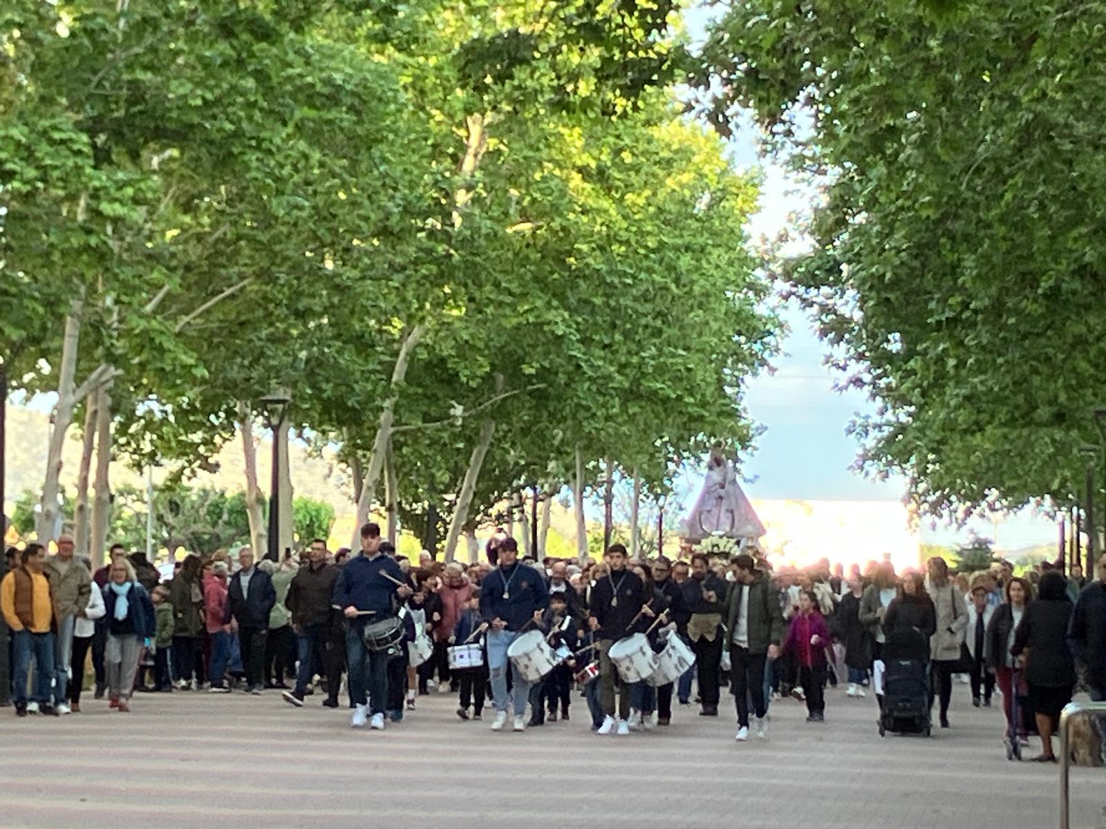 La Morenica, en la mañana del 1 de mayo